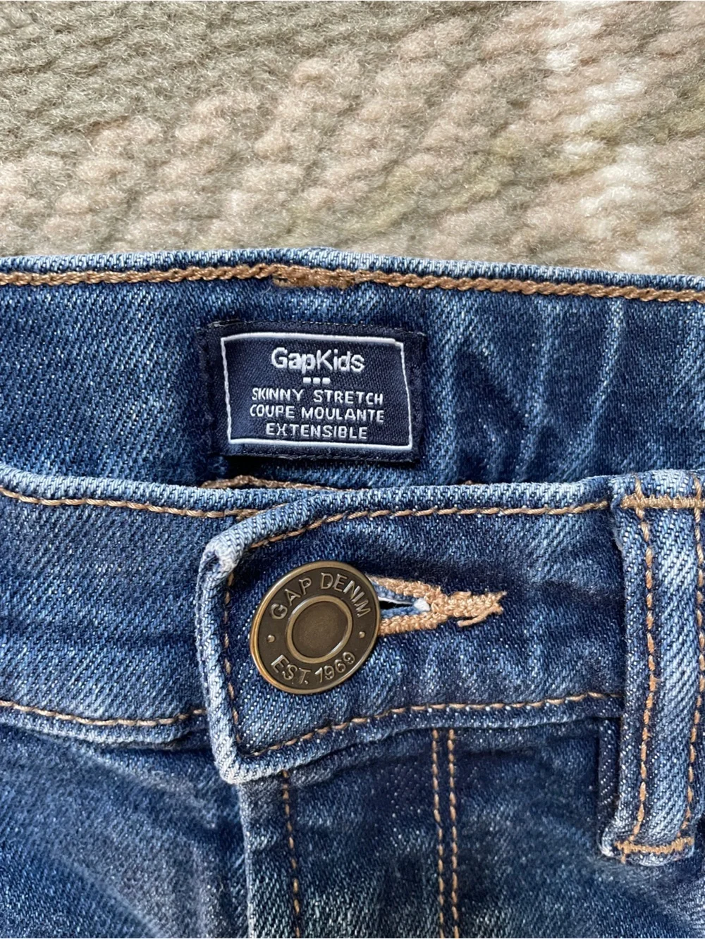 GAP Kids skinny stretch jeans 12